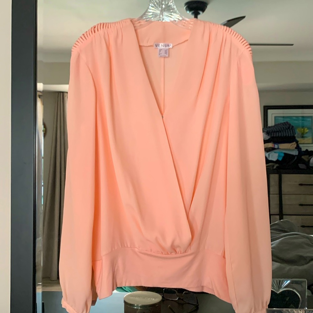 Venus women’s peach blouse.